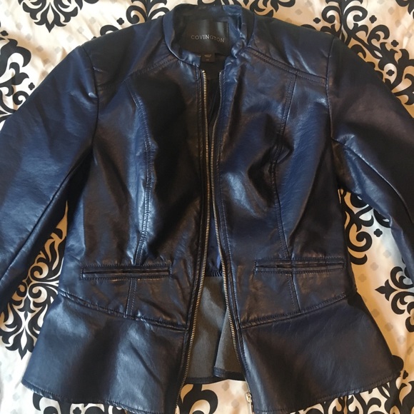 Faux Leather Jacket - Picture 2 of 5